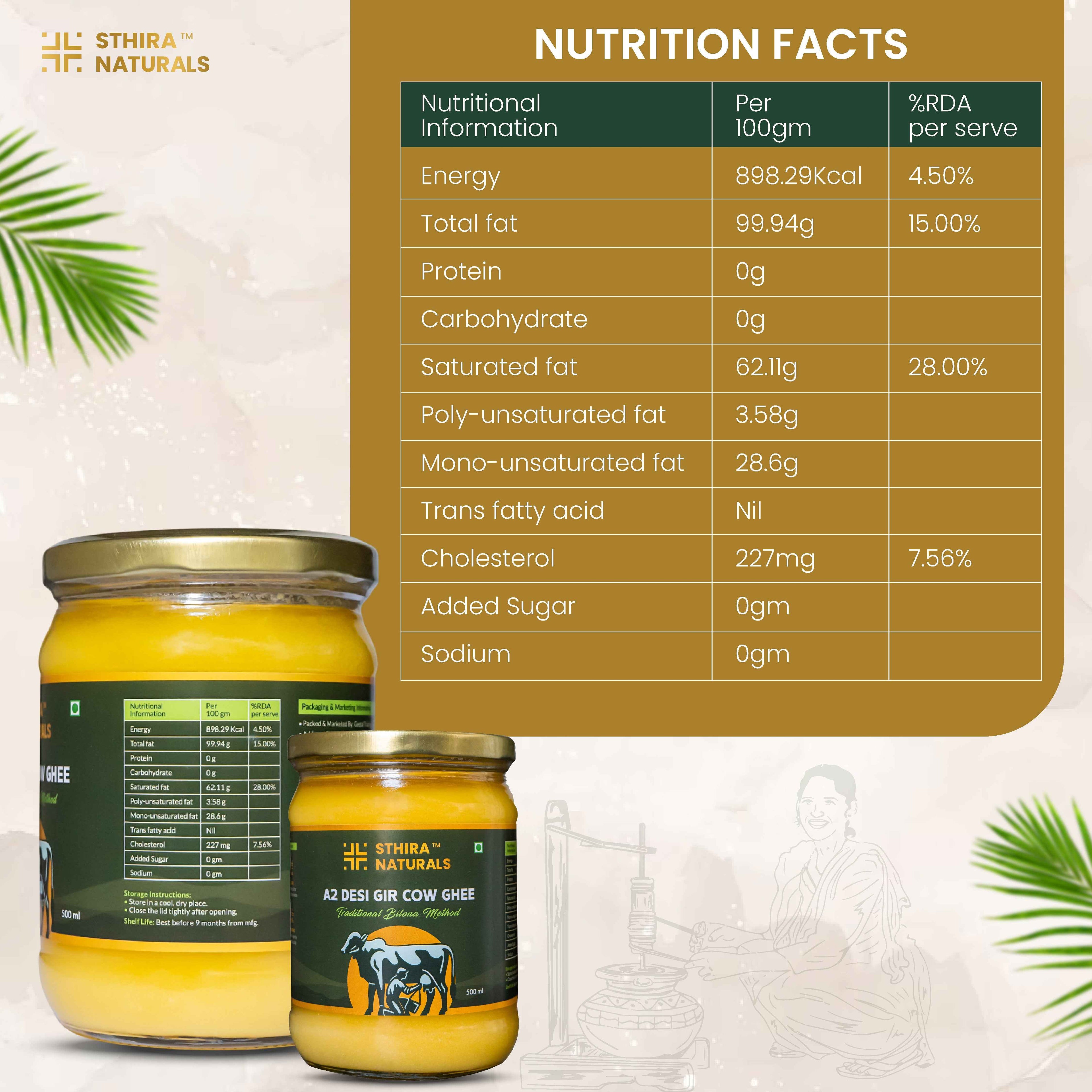 A2 Desi Gir Cow Ghee