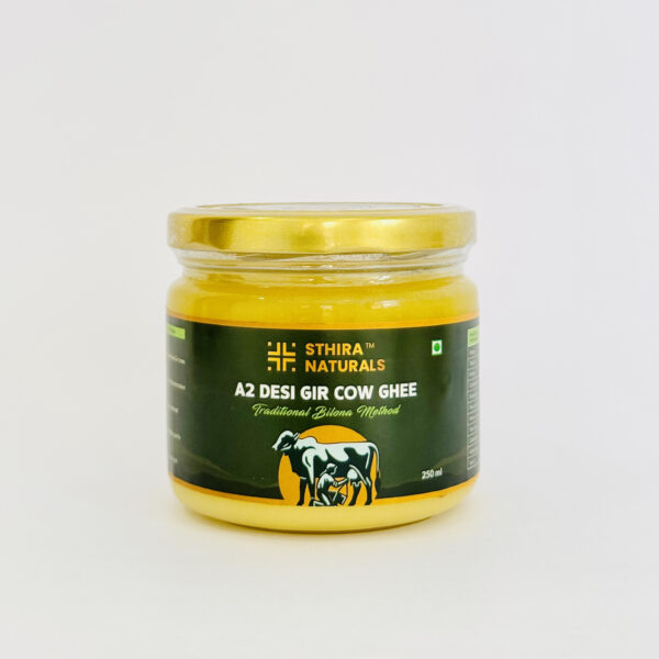 Sthira Naturals A2 gir cow ghee 250 ml